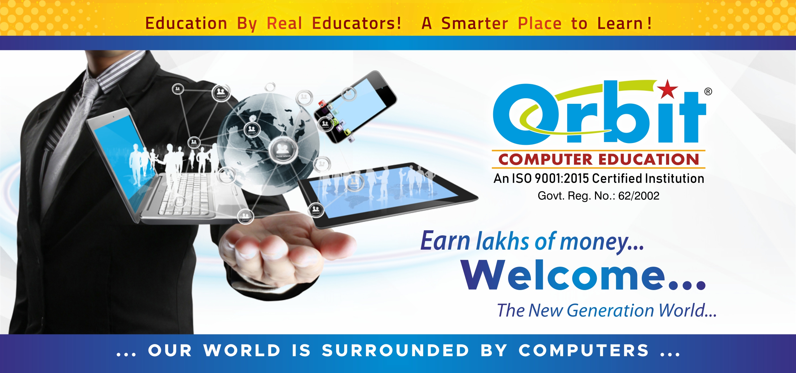 Orbit Computer Education Slider
