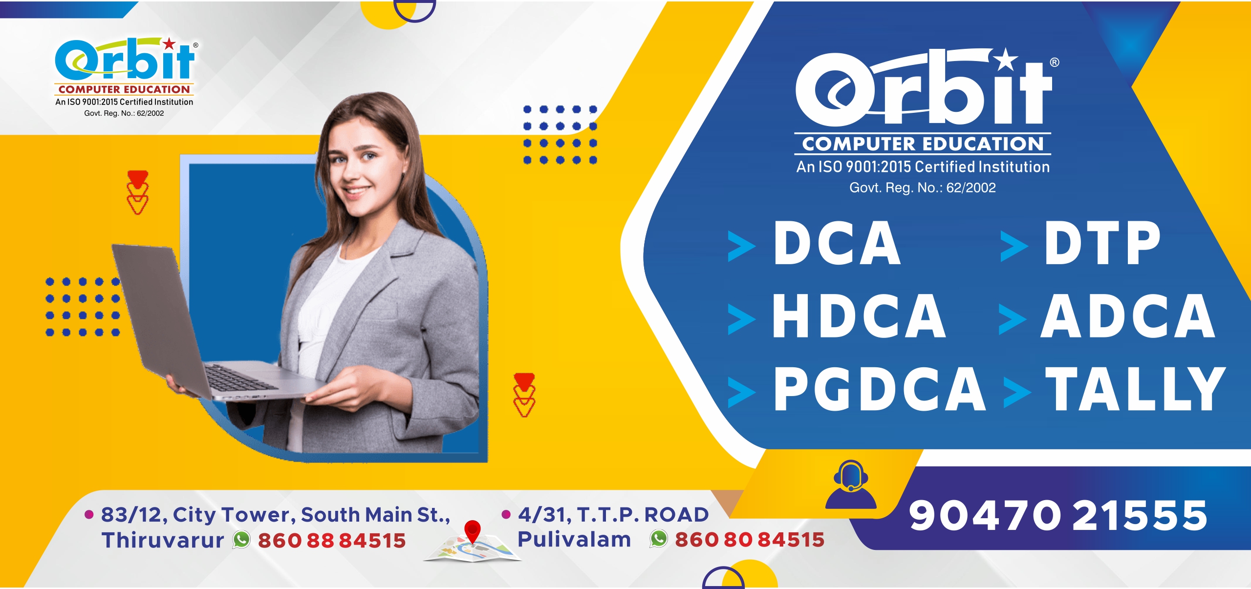 Orbit Computer Education Slider