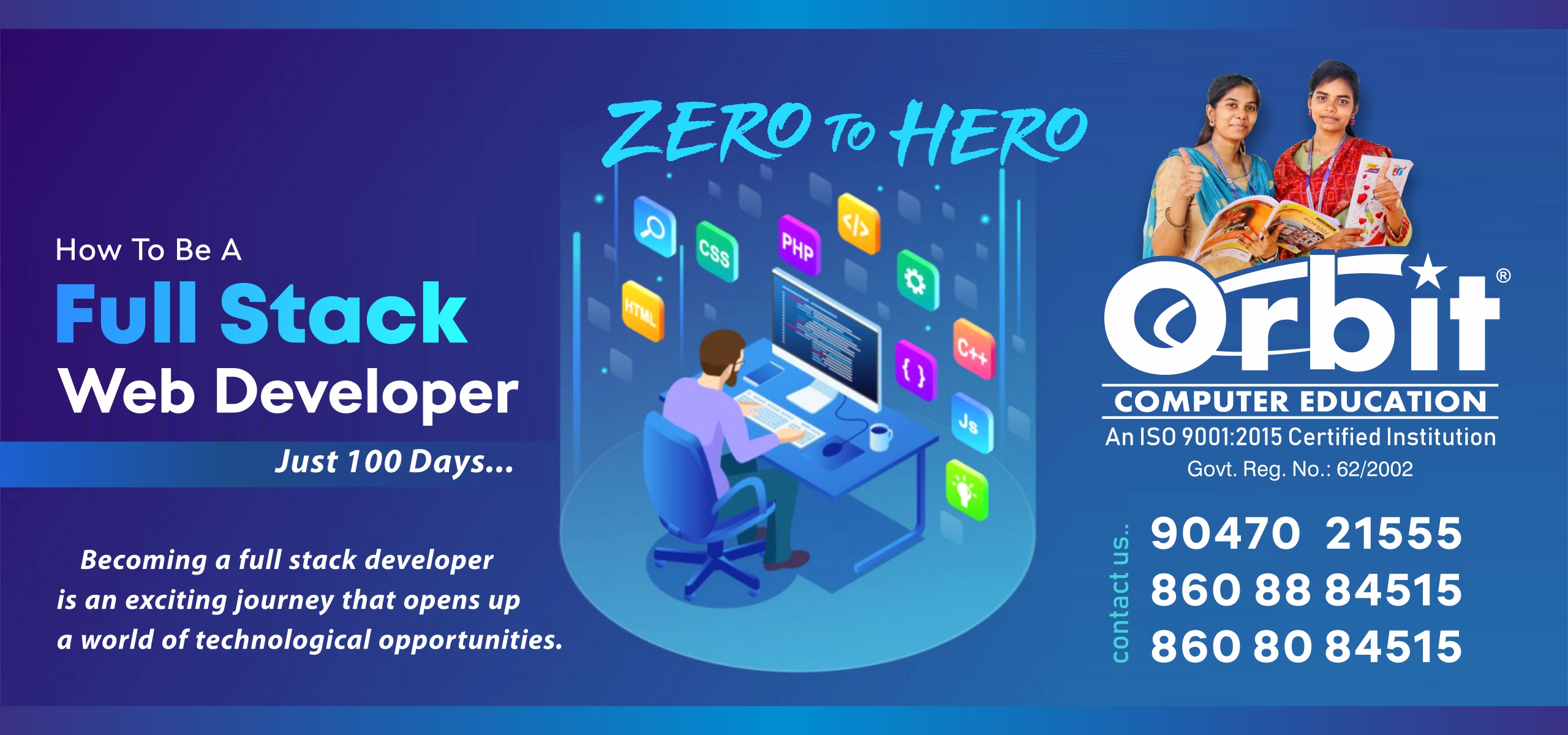 Orbit Computer Education Slider