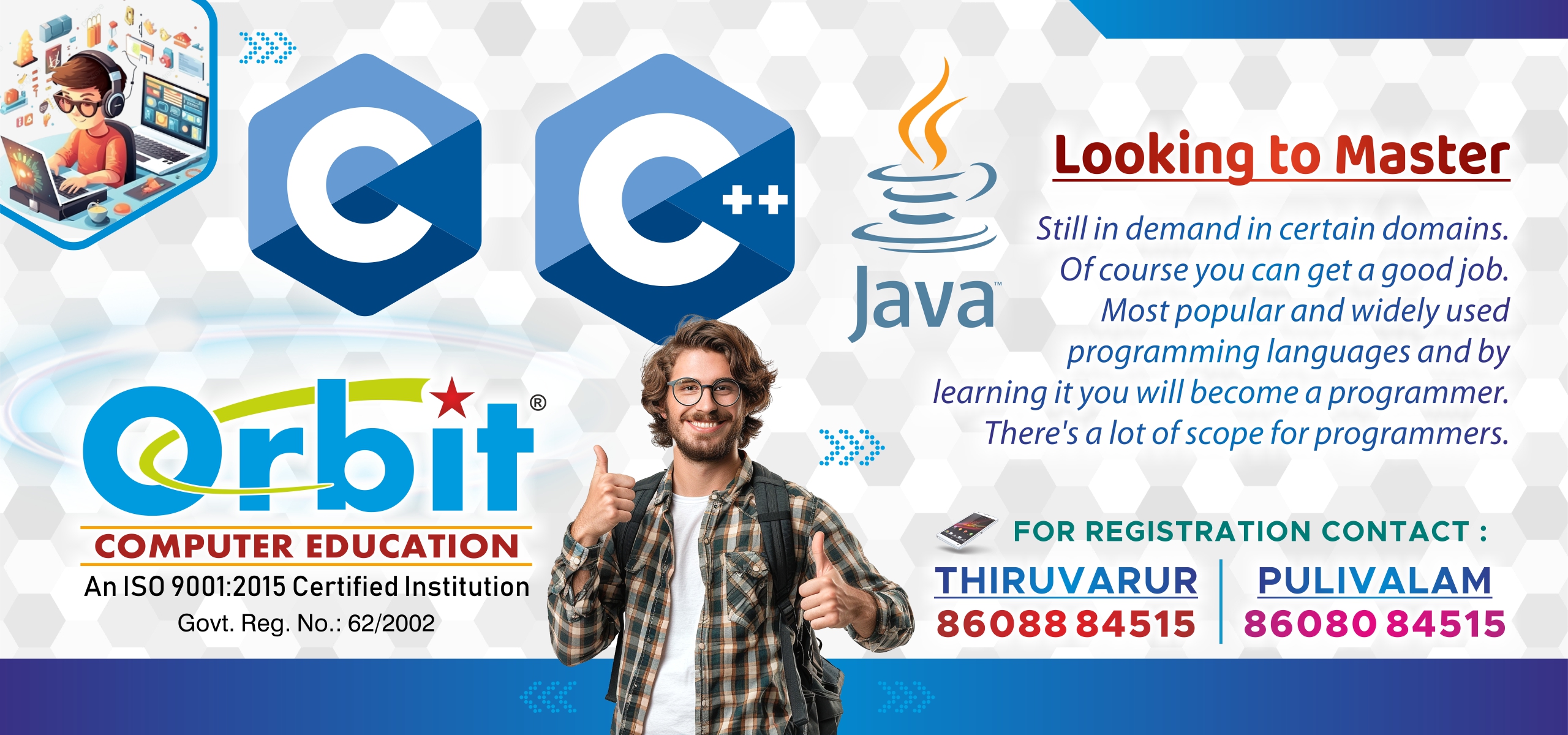 Orbit Computer Education Slider