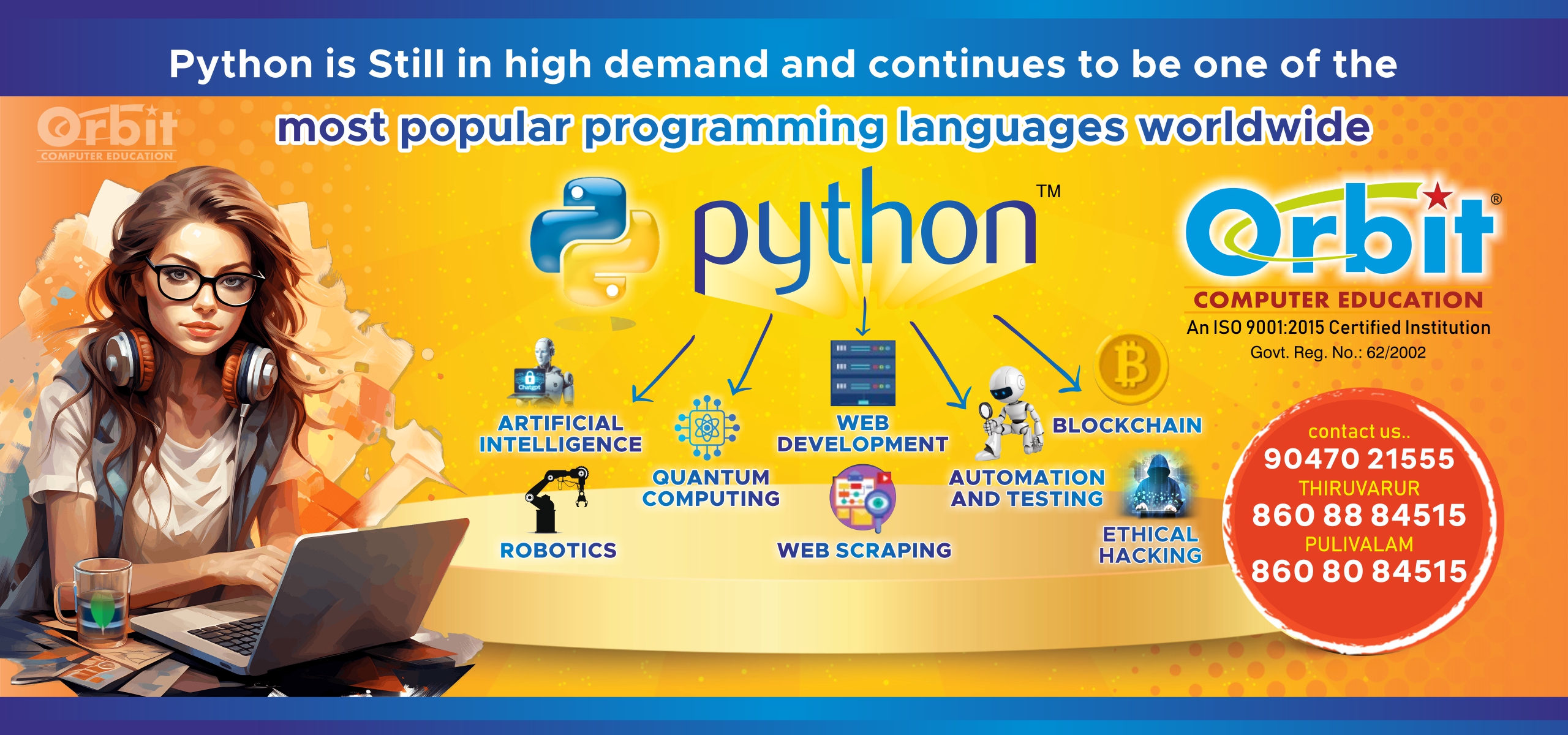 Orbit Computer Education Slider