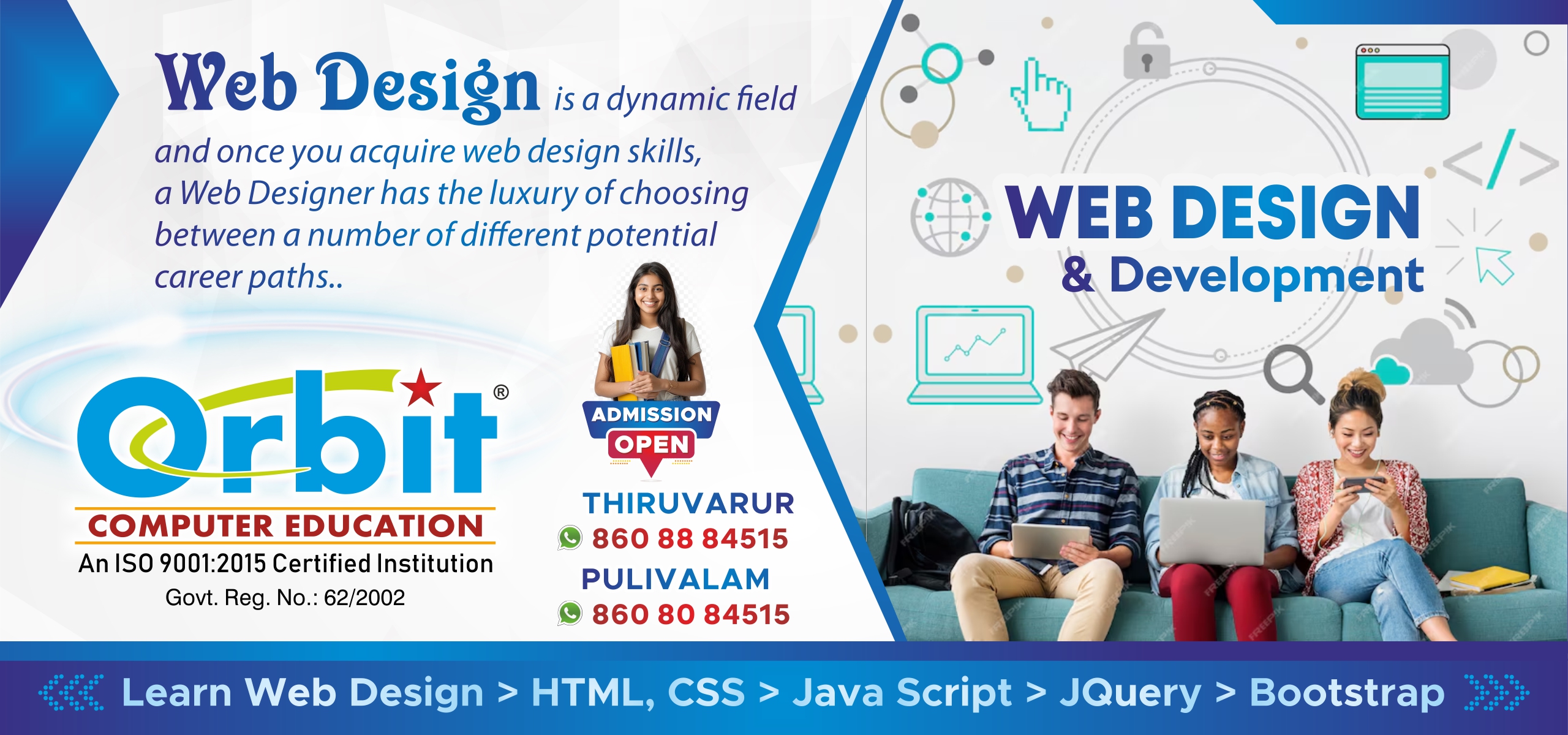 Orbit Computer Education Slider